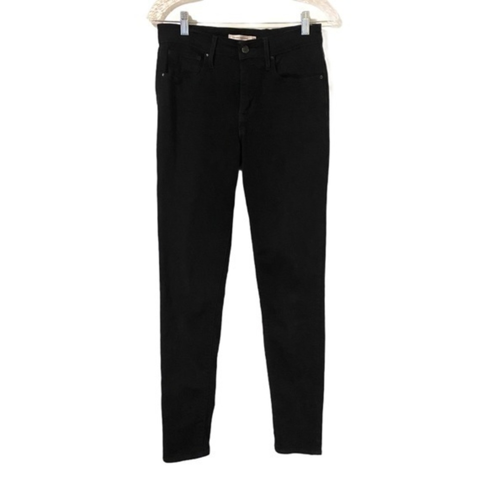 Levi’s 721 high rise skinny black jeans size 28